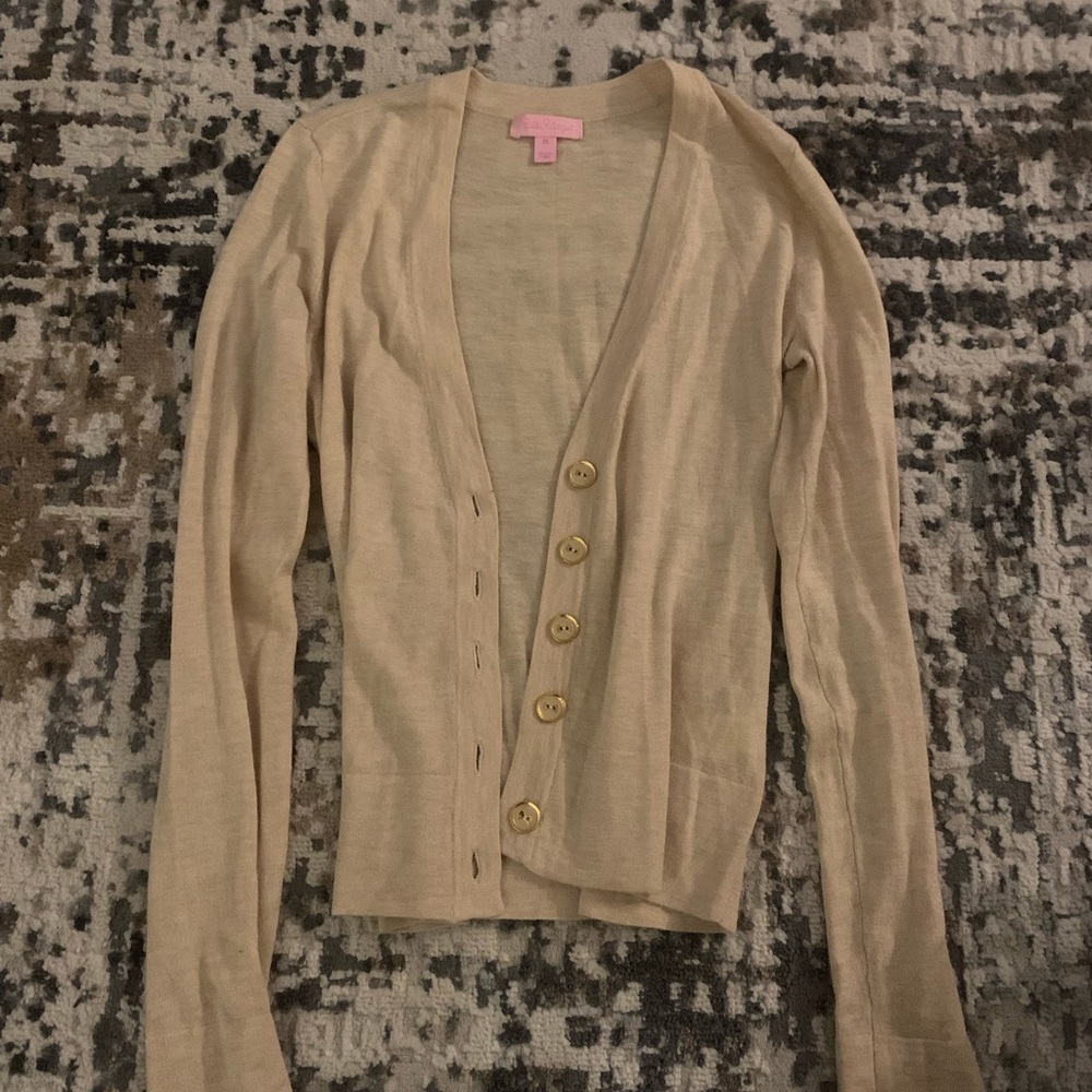 Lily Pulitzer button cardigan